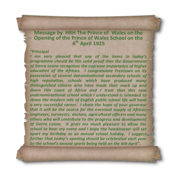 POW visit scroll